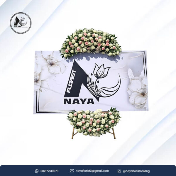 Karangan Bunga 2 Titik